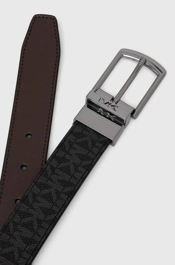 Двусторонний ремень Michael Kors мужской цвет чёрный Двусторонний ремень Michael Kors мужской цвет чёрный
