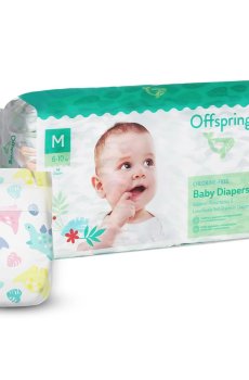 Подгузники Offspring Dinoland, размер M (6-10 кг), 42 шт