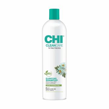 Бессульфатный глубокоочищающий шампунь для волос CHI Cleancare Clarifying Shampoo, 739 мл Бессульфатный глубокоочищающий шампунь для волос CHI Cleancare Clarifying Shampoo, 739 мл