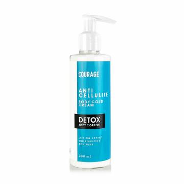 Крем для тела после обертывания Courage Anticellulite Body Cold Cream, 200 мл Крем для тела после обертывания Courage Anticellulite Body Cold Cream, 200 мл