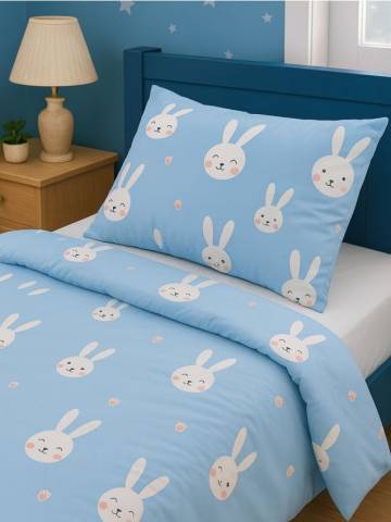 Комплект постільної білизни - light blue Комплект постільної білизни - light blue