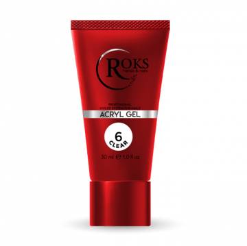 Акрил-гель для ногтей Roks Acryl Gel №6, 30 мл Акрил-гель для ногтей Roks Acryl Gel №6, 30 мл