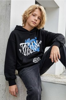 Бавовняний світшот - чорний