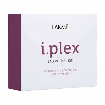 Уценка! Пробный салонный набор для восстановления волос Lakme I.Plex Salon Trial Kit, 4 предмета Уценка! Пробный салонный набор для восстановления волос Lakme I.Plex Salon Trial Kit, 4 предмета