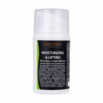 Дневной крем для лица Chystotil Moisturizing & Lifting Day Cream, SPF 20+, 50 мл Дневной крем для лица Chystotil Moisturizing & Lifting Day Cream, SPF 20+, 50 мл