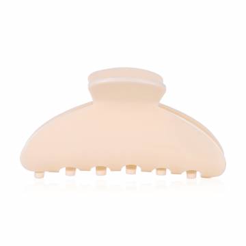 Заколка-краб для волос Tito Beauty Nikol бежевая, 1 шт