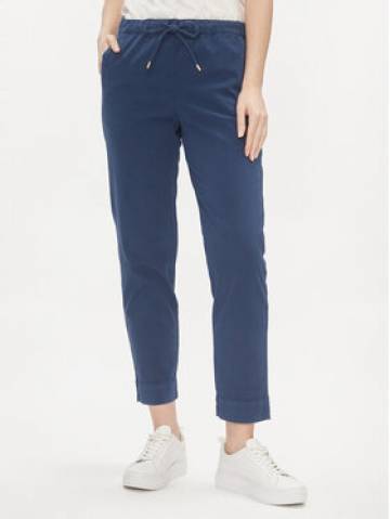 Max Mara Leisure Штани з тканини Terreno 2416131058 Cиній Regular Fit Max Mara Leisure Штани з тканини Terreno 2416131058 Cиній Regular Fit