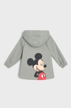Куртка з капюшоном і накладними кишенями Mickey Mouse - пильно-зелений