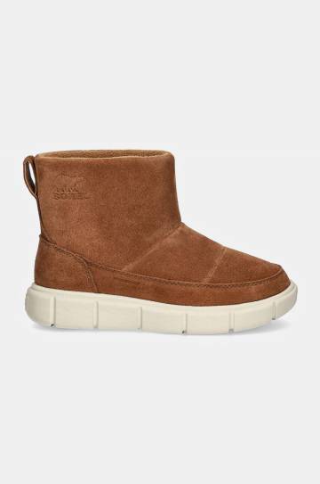 Замшевые сапоги Sorel SOREL EXPLORER III SLIP цвет коричневый 2077971242 Замшевые сапоги Sorel SOREL EXPLORER III SLIP цвет коричневый 2077971242