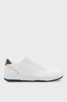 Мужские белые кожаные сникерсы UA Tempo Белый 9 Under Armour 6005795-101