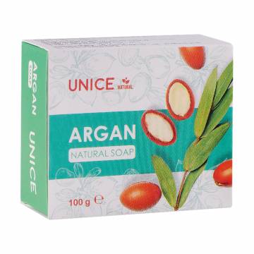 Натуральное мыло для рук Unice с арганой, 100 г Натуральное мыло для рук Unice с арганой, 100 г