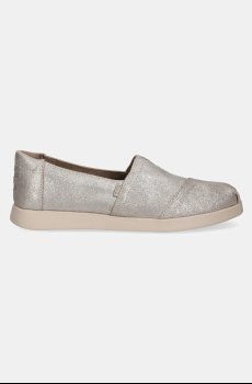 Эспадрильи Toms CHAMPAGNE METALLIC SUEDE