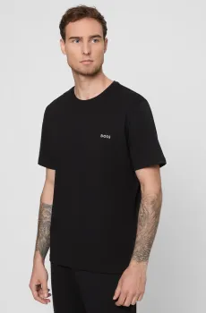 Мужская черная футболка Черный S BOSS 50515391;001