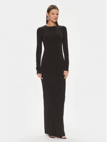 Patrizia Pepe Вечірня сукня 8A1207/J113-K103 Чорний Regular Fit Patrizia Pepe Вечірня сукня 8A1207/J113-K103 Чорний Regular Fit