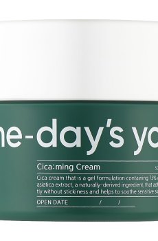 Успокаивающий крем для лица One-days You Cica:ming Cream, 50 мл