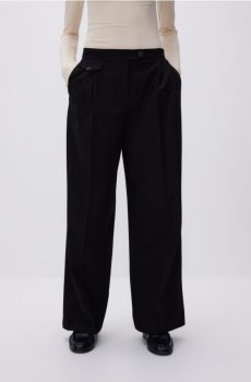 Reserved - Штани з додаванням вовни - чорний - 720JC-99X