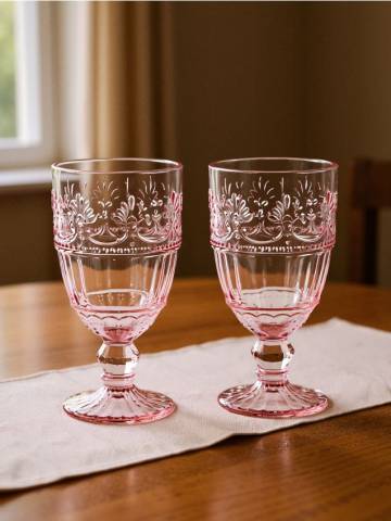 Келихи, 2 шт. - рожевий