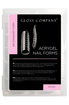 Уценка! Верхние формы для наращивания Gloss, Standart Form, 120 шт