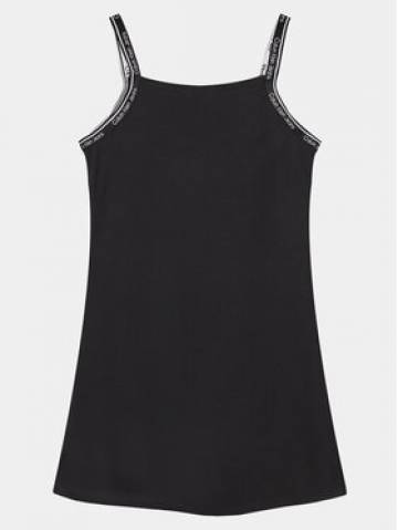 Calvin Klein Jeans Літня сукня Logo Tape IG0IG02474 Чорний Regular Fit Calvin Klein Jeans Літня сукня Logo Tape IG0IG02474 Чорний Regular Fit
