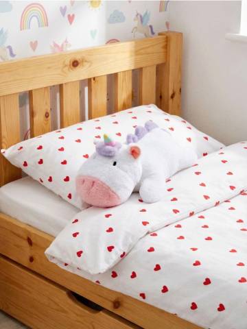 М’яка іграшка одноріг - білий