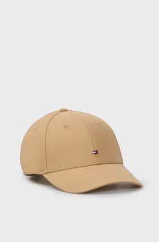 Мужская бежевая кепка TH FLAG COTTON 6 PANEL CAP Бежевый ONESIZE Tommy Hilfiger AM0AM13008