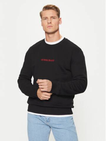 Guess Jeans Світшот M4YQ19 K9V31 Чорний Regular Fit Guess Jeans Світшот M4YQ19 K9V31 Чорний Regular Fit