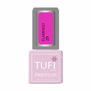 Гель-лак для ногтей Tufi profi Premium Flamingo 29 Розовая фуксия, 8 мл Гель-лак для ногтей Tufi profi Premium Flamingo 29 Розовая фуксия, 8 мл
