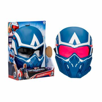 Игрушка Marvel Toys Captain America Brave New World Маска Капитана Америки, от 5 лет, 16.5*22.9 см (F9303) Игрушка Marvel Toys Captain America Brave New World Маска Капитана Америки, от 5 лет, 16.5*22.9 см (F9303)