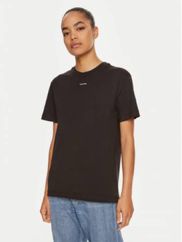 Calvin Klein Футболка Nano Logo K20K207519 Чорний Regular Fit Calvin Klein Футболка Nano Logo K20K207519 Чорний Regular Fit