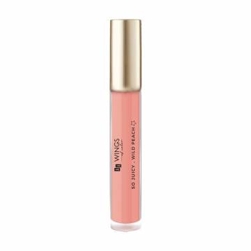 Жидкая помада для губ AA Wings of Color So Juicy Lip Gloss, Wild Peach, 5 мл