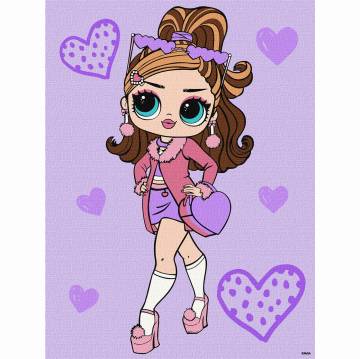 Картина за номерами Ідейка Lol Surprise Tweens Fancy Gurl 30х40 см (KHO6284) Картина за номерами Ідейка Lol Surprise Tweens Fancy Gurl 30х40 см (KHO6284)