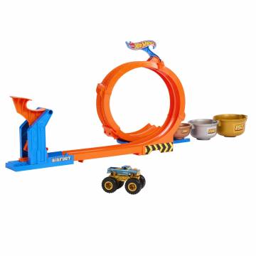 Ігровий набір Hot Wheels Monster Trucks Петлі та трюки (JBX64) Ігровий набір Hot Wheels Monster Trucks Петлі та трюки (JBX64)