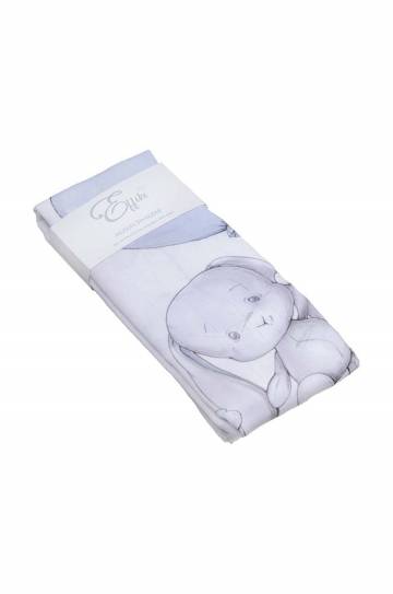 Effiki 95x95 cm Duży otulacz muślinowy