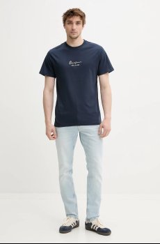 Хлопковая футболка Solid PEDRO