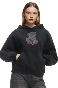 Cropp - Світшот з вишивкою - чорний