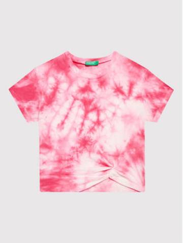United Colors Of Benetton Футболка 3085C104S Рожевий Regular Fit United Colors Of Benetton Футболка 3085C104S Рожевий Regular Fit