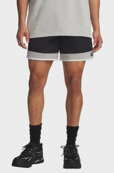 Мужские черные шорты UA Icon Woven Track Shorts Черный M Under Armour 6009350-001