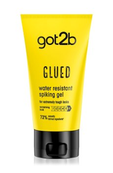 Гель для укладки волос got2b Glued Water Resistant Spiking Glue, фиксация 6, 150 мл