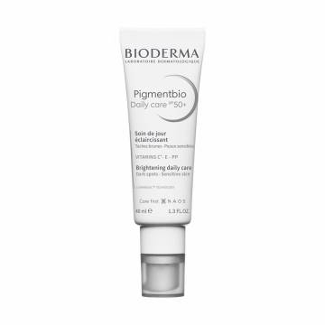 Осветляющий дневной крем для лица Bioderma Pigmentbio Daily Care Brightening Daily Care SPF 50+, 40 мл Осветляющий дневной крем для лица Bioderma Pigmentbio Daily Care Brightening Daily Care SPF 50+, 40 мл