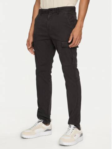 Tommy Jeans Штани з тканини Austin DM0DM19489 Чорний Regular Fit Tommy Jeans Штани з тканини Austin DM0DM19489 Чорний Regular Fit