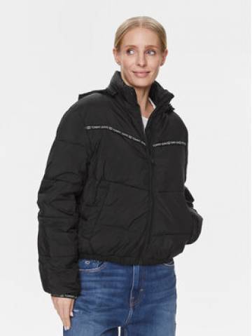 Tommy Jeans Демісезонна куртка DW0DW17238 Чорний Regular Fit Tommy Jeans Демісезонна куртка DW0DW17238 Чорний Regular Fit