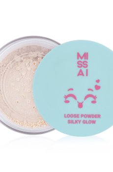 Пудра рассыпчатая для лица Missai Loose Powder Silky Glow, 11 г