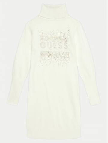 Guess Трикотажна сукня J4BK13 Z2NQ2 Écru Comfort Fit Guess Трикотажна сукня J4BK13 Z2NQ2 Écru Comfort Fit
