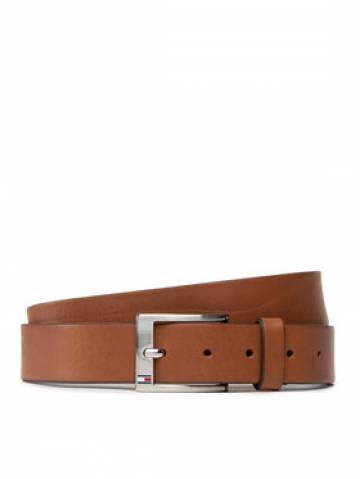 Tommy Hilfiger Чоловічий ремінь New Aly Belt AM0AM08363 Коричневий Tommy Hilfiger Чоловічий ремінь New Aly Belt AM0AM08363 Коричневий