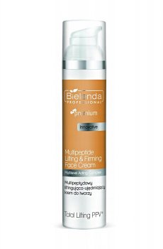 Крем-лифтинг для лица Bielenda Professional Premium Total Lifting PPV+ Multipeptide Lifting & Firming Face Cream, 100 мл