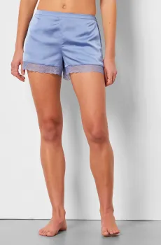 Женские голубые шорты SENTIMENT Голубой S Etam 6535083