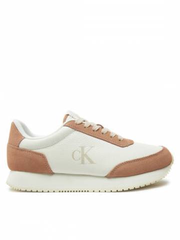 Calvin Klein Jeans Снікерcи Runner Laceup Low Mix Mg YW0YW01798 Білий Calvin Klein Jeans Снікерcи Runner Laceup Low Mix Mg YW0YW01798 Білий