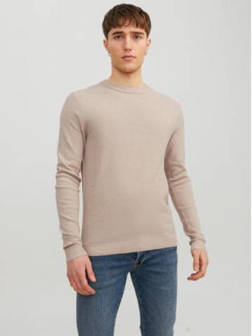 Jack&Jones Светр Marcus 12236766 Бежевий Regular Fit Jack&Jones Светр Marcus 12236766 Бежевий Regular Fit