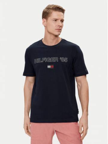Tommy Hilfiger Футболка 85 MW0MW34427 Cиній Regular Fit