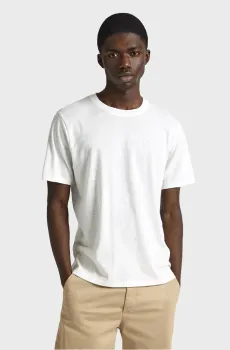 Мужская белая футболка CLOY Белый S Pepe Jeans PM509376